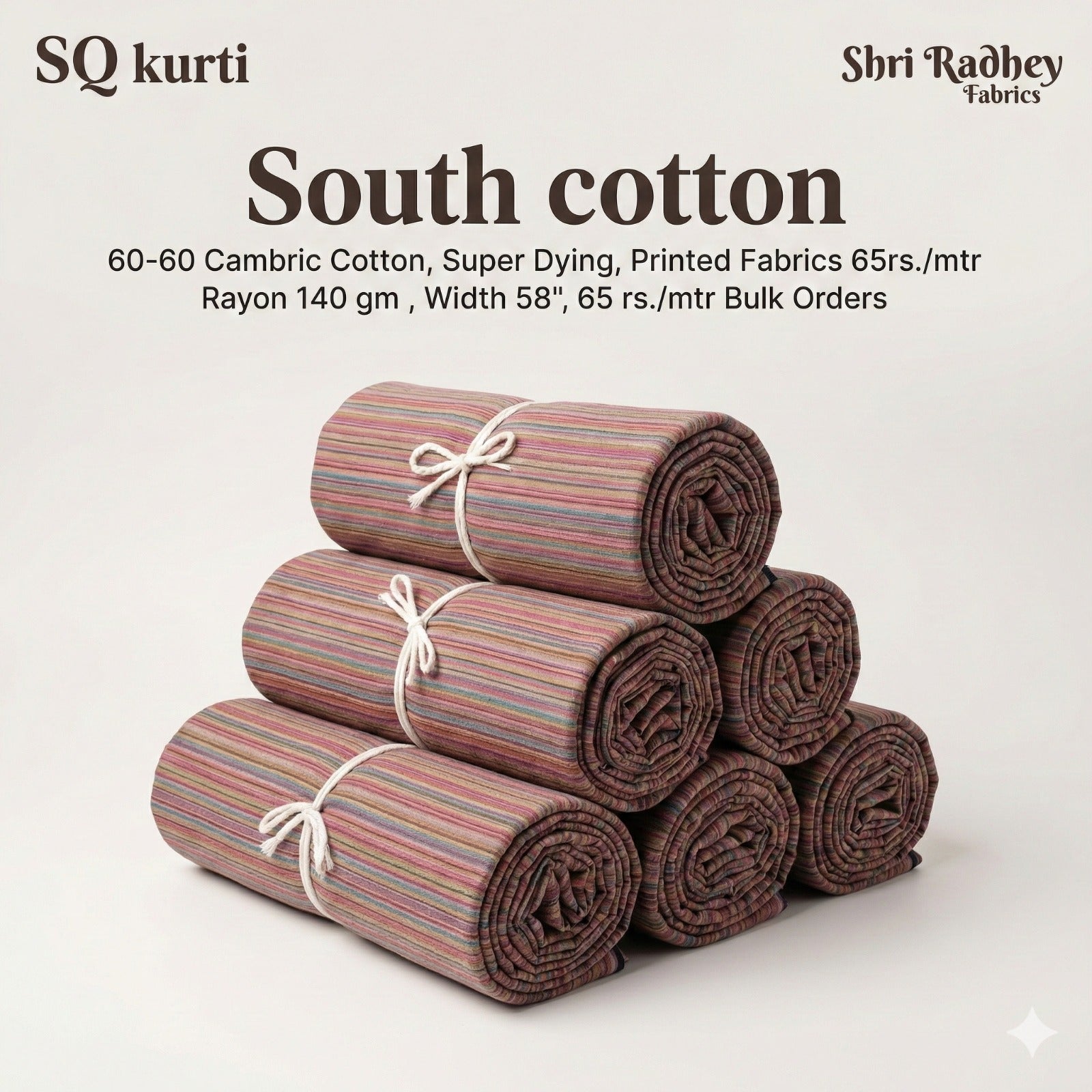 Premium Sanganeri Printed Cotton Fabrics - | SQ-SNG-150