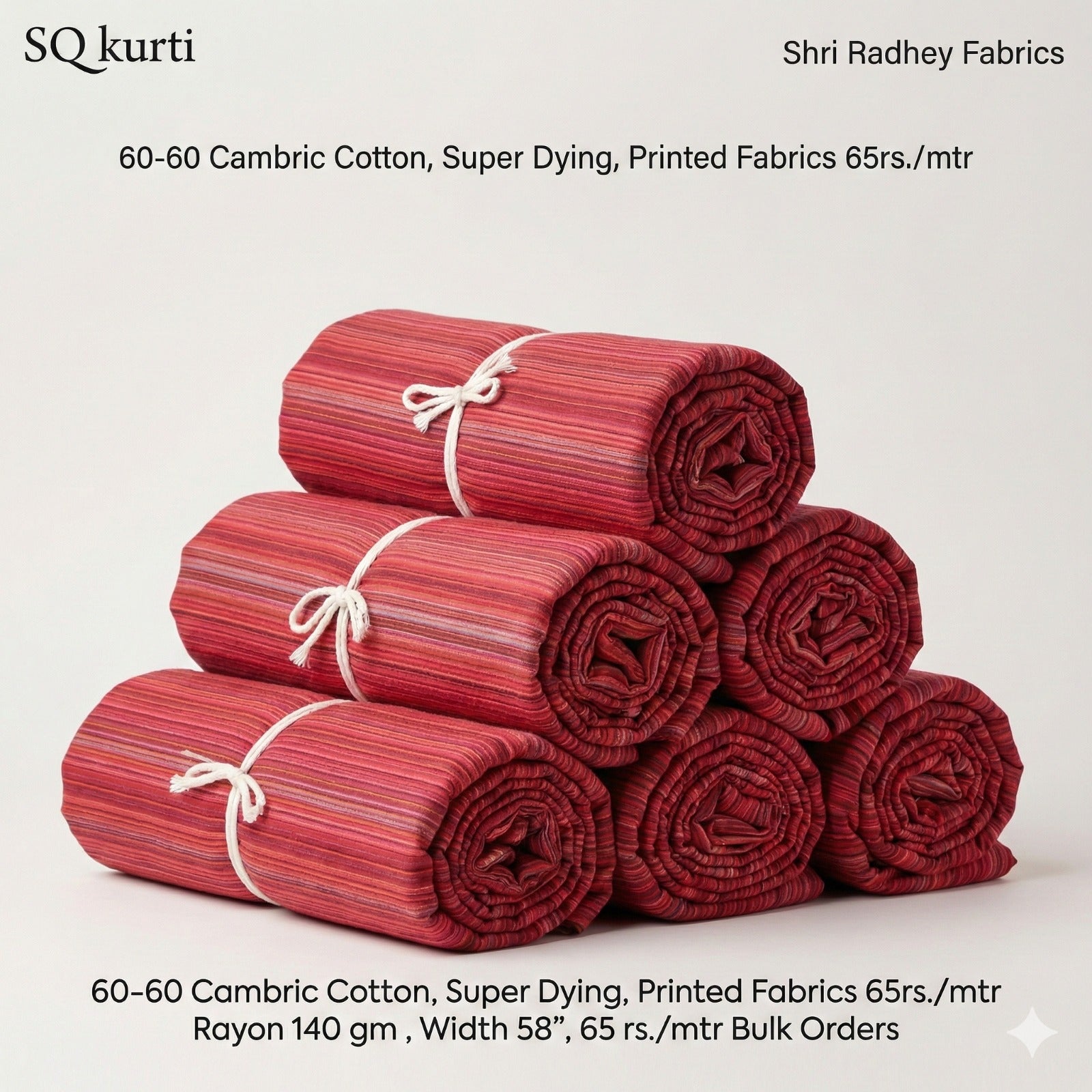 Premium Sanganeri Printed Cotton Fabrics - | SQ-SNG-151