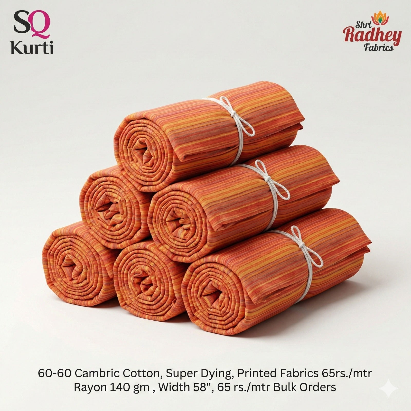 Premium Sanganeri Printed Cotton Fabrics - | SQ-SNG-152