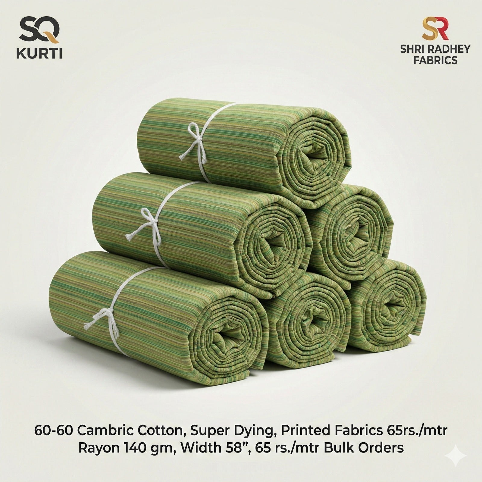 Premium Sanganeri Printed Cotton Fabrics - | SQ-SNG-156