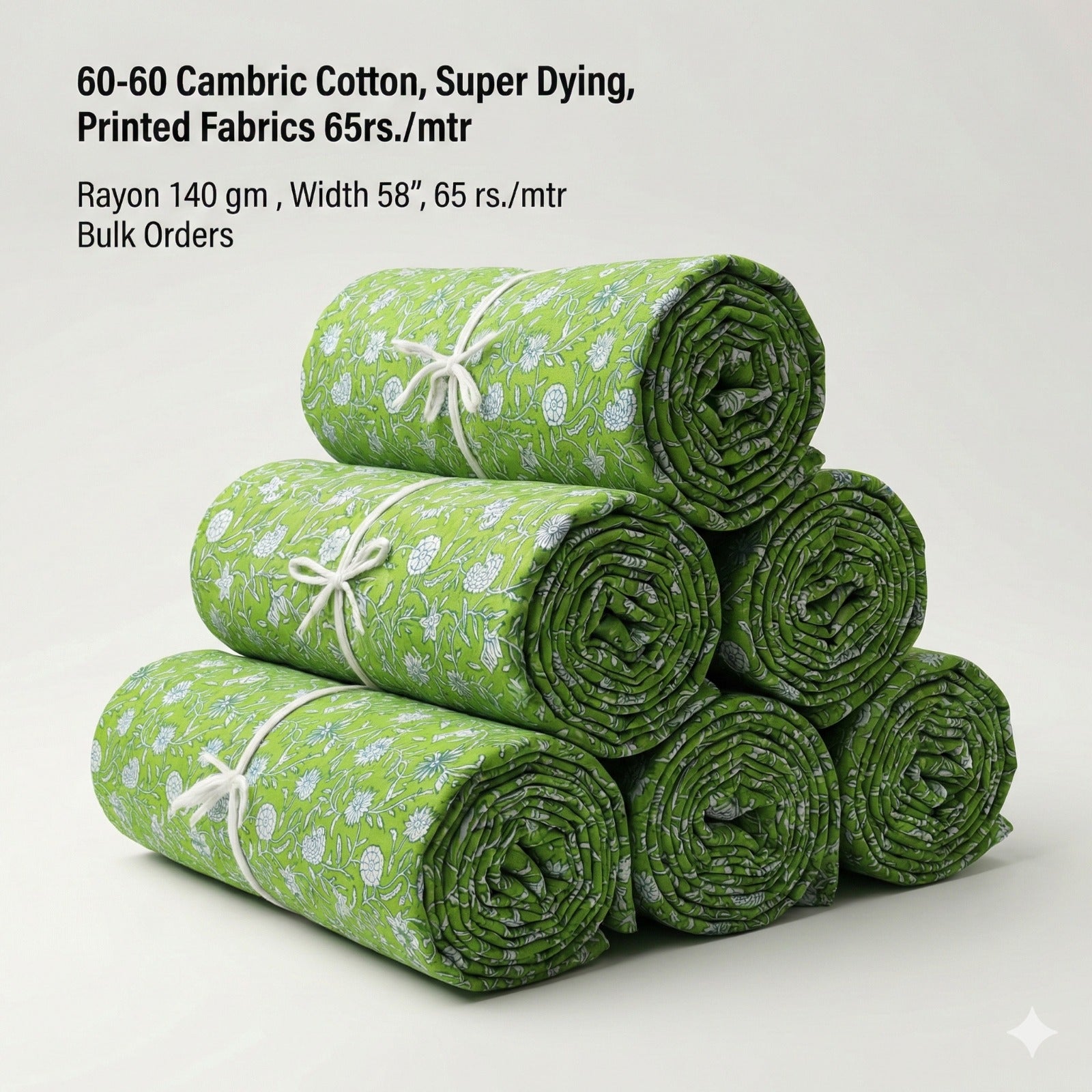 Premium Sanganeri Printed Cotton Fabrics - | SQ-SNG-167