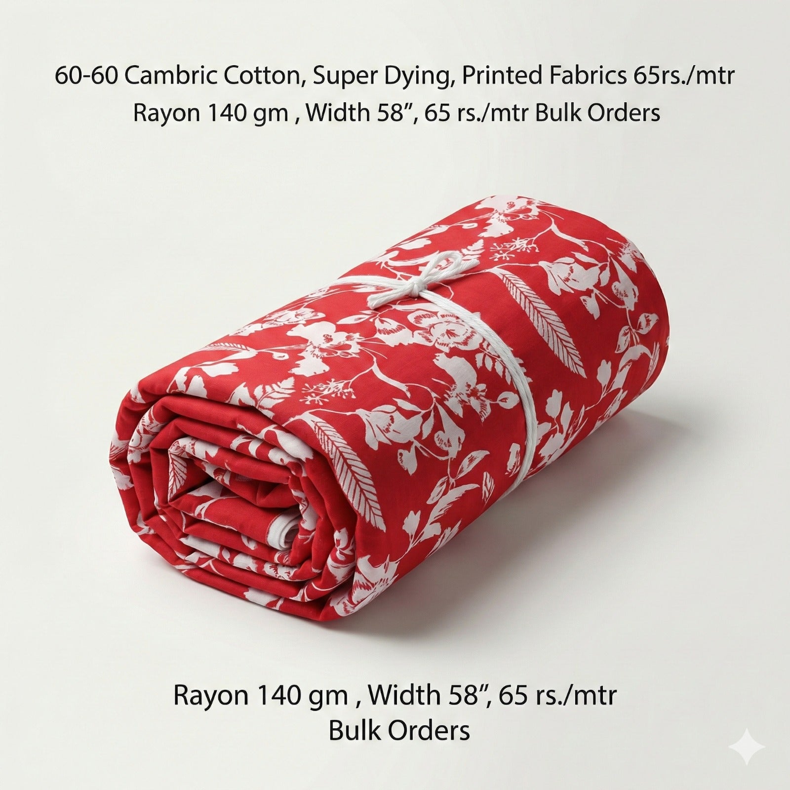 Premium Sanganeri Printed Cotton Fabrics - | SQ-SNG-172