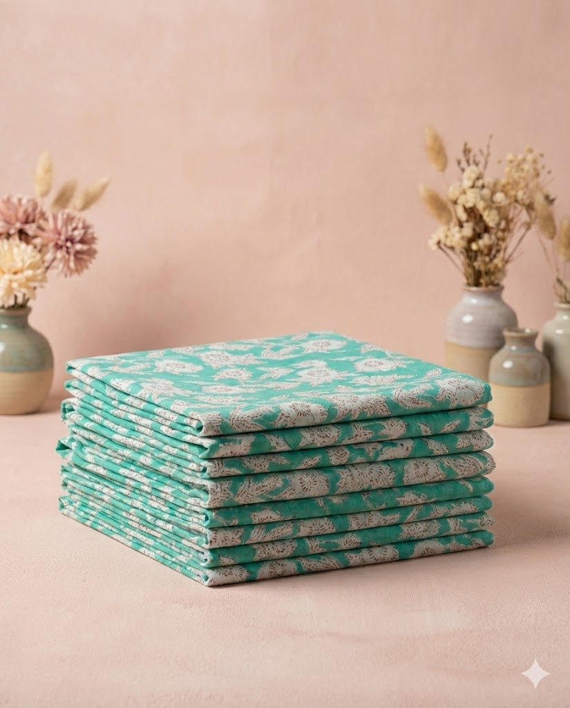 SQ Kurti’s Sanganeri Printed Fabrics - | SQ-SNG-104